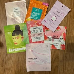 7-Piece Face Mask Bundle | Luxury + Self-Care Mix |